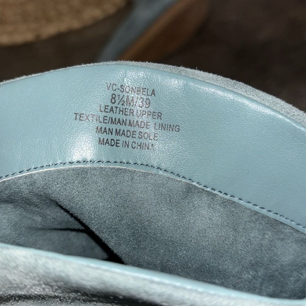 Vince Camuto Women's Sonbela  Suede Boot blue size 8.5 - Picture 9 of 9